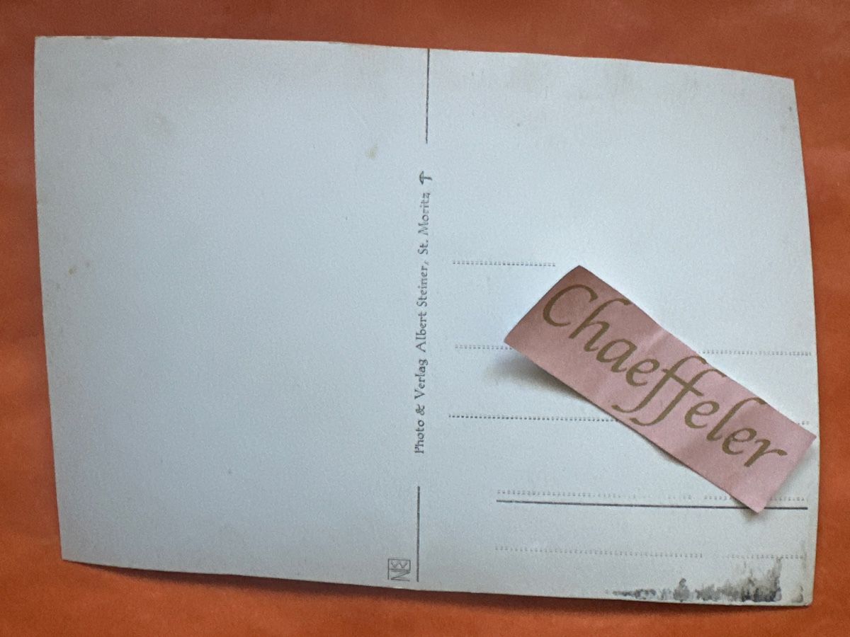Cartoline postali: 5782 "Bei der Fornohütte" – Usato da Zürich venduto da Chaeffeler 1