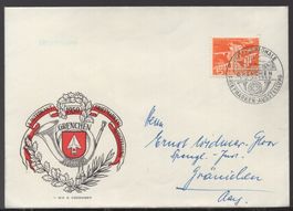 Grenchen mit Sonderstempel 1950