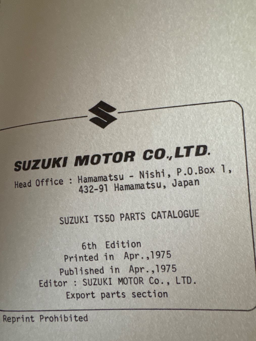 Suzuki Enduro: Suzuki TS 50  /  TS50 – Gebraucht aus Morrens VD von kawah2 8