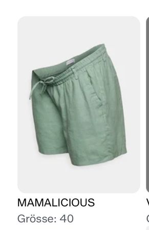 Umstands-Shorts von Mamalicious - Grösse L