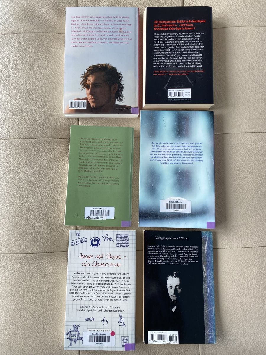 Libri: 6 Jugendbücher spannend & lesenswert – Usato da Meggen venduto da 6003Luzern 1