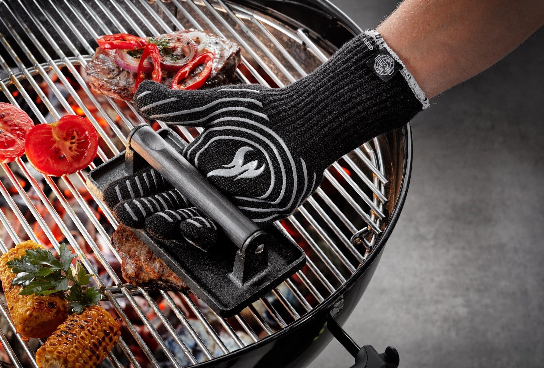 Guanti & manicotti: Grillhandschuh BBQ von Gefu – Nuovo e nell'imballaggio originale da Wettingen venduto da kochshop 3