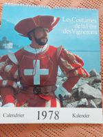 Calendrier 1978 Fête des Vignerons 1977 costumes