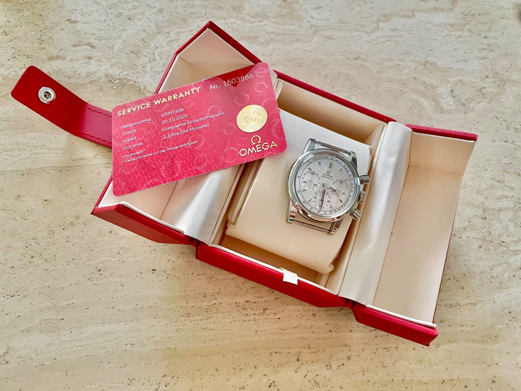 Omega Orologi: Omega Herren handaufzug chronograph – Usato da lyss venduto da Uhrenparadies 7