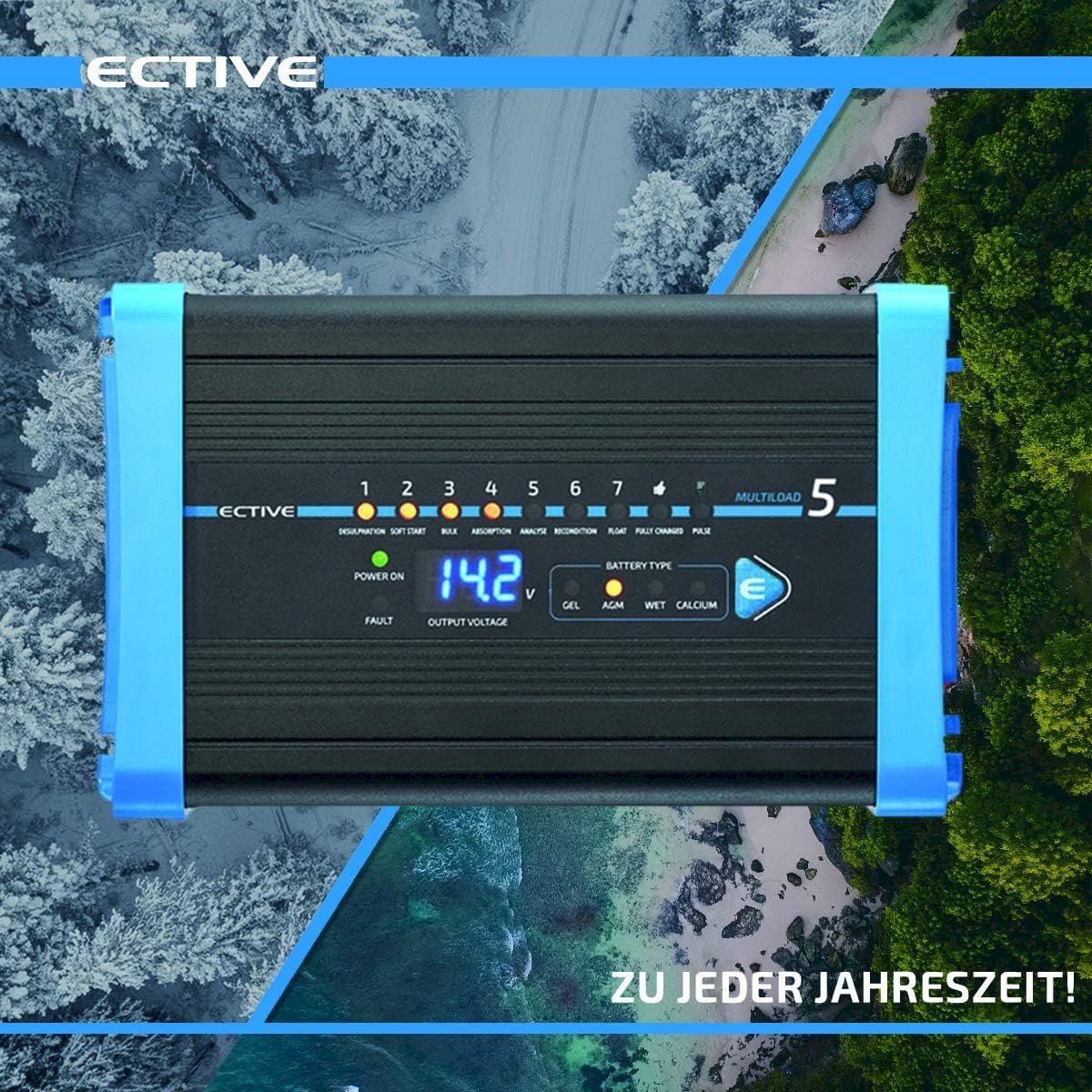 Batterie-Ladegeräte: ECTIVE Multiload 20 Batterieladegerät – Neu und originalverpackt aus Bottighofen von zaap 3