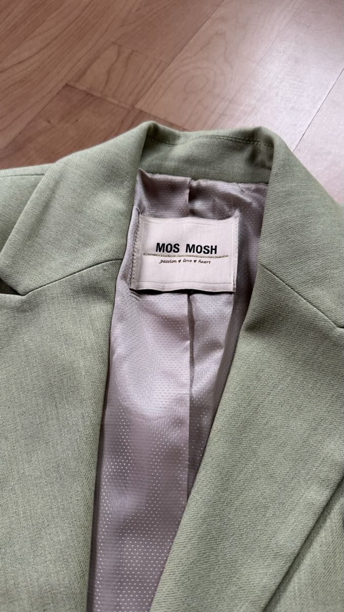 Mos mosh Giacche: Mos Mosh Blazer hellgrün doppelt-Brust-Grösse 34 – Usato da Kreuzlingen venduto da EmineColak 3