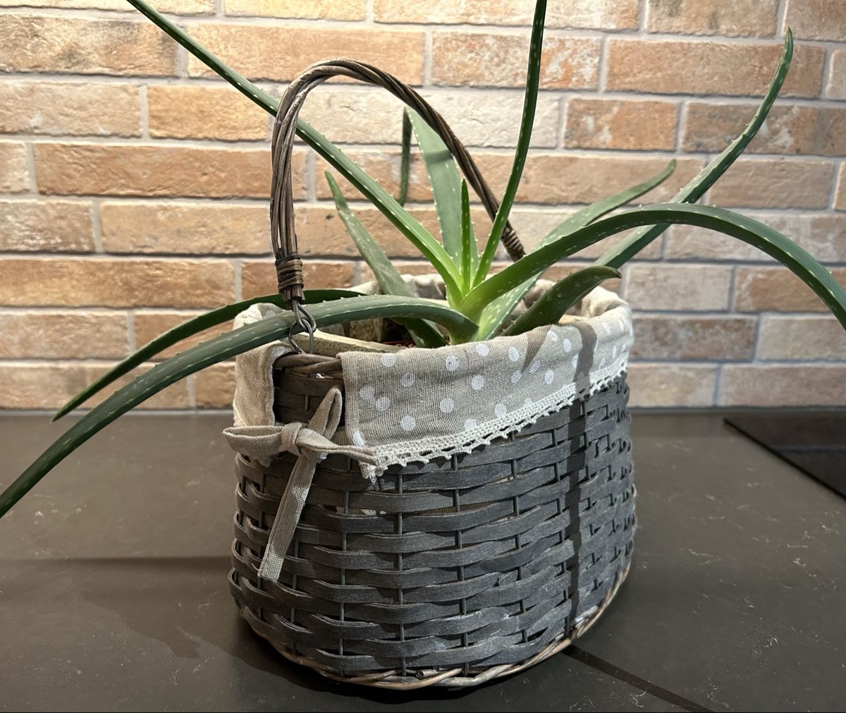 Altro per la casa: Vintage Korb mit Stoffeinsatz – Usato da Bachenbülach venduto da danielaa0102 5