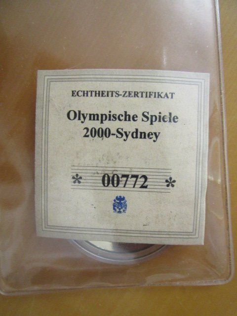 Medaglie: Olympida Sydney - Känguruh - PP – Nuovo e nell'imballaggio originale da Luzern venduto da Horoskop1 2