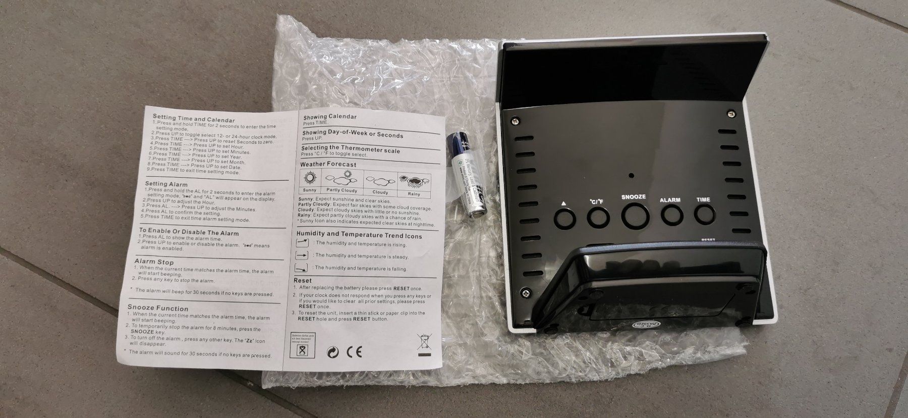 Altro per la casa: Wetterstation – Nuovo e nell'imballaggio originale da Zürich venduto da Bluemex 4