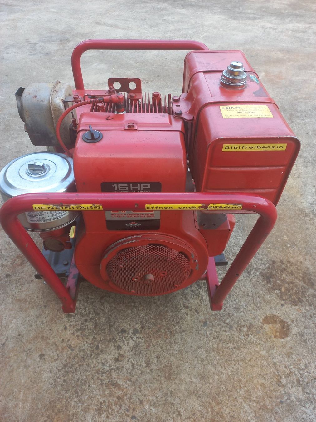 Generatori di corrente: Stromgenerator AKSA 220 / 380 V Notstromgenerator Generator – Usato da DULLIKEN venduto da Lerchclassicdulliken 1