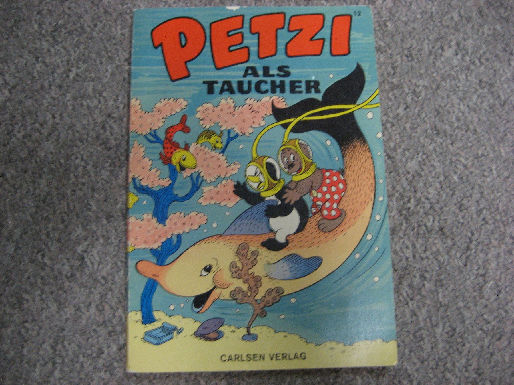 Fumetti: Petzi als Taucher 12 – Usato da Bottighofen venduto da Spiderman61