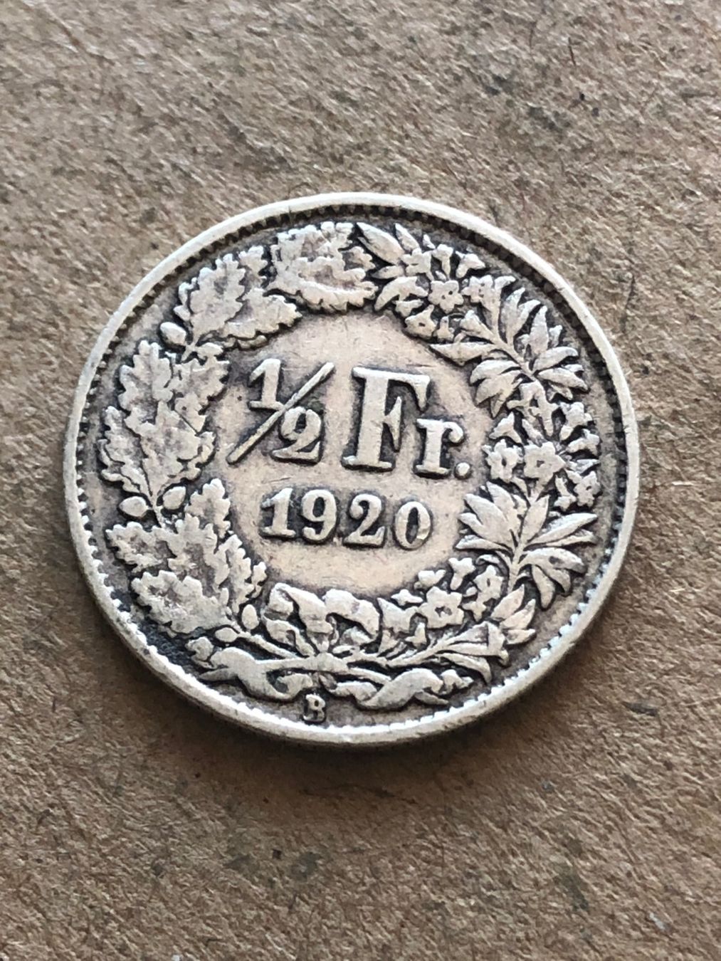 Toutes les monnaies: 50 Rp. 1920 – D'occasion à Schötz par Odpa
