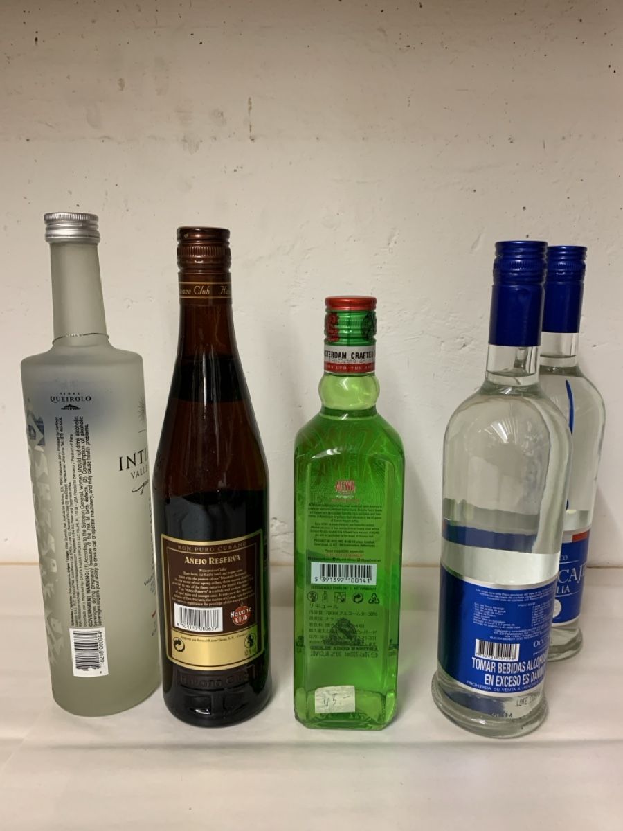 Bevande alcoliche: pisco peruano, coca blend, rum – Nuovo e nell'imballaggio originale da Winterthur venduto da Arcade 1
