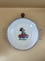 Disney Mickey Mouse Warmhalteteller für Kinder 1970er selten
