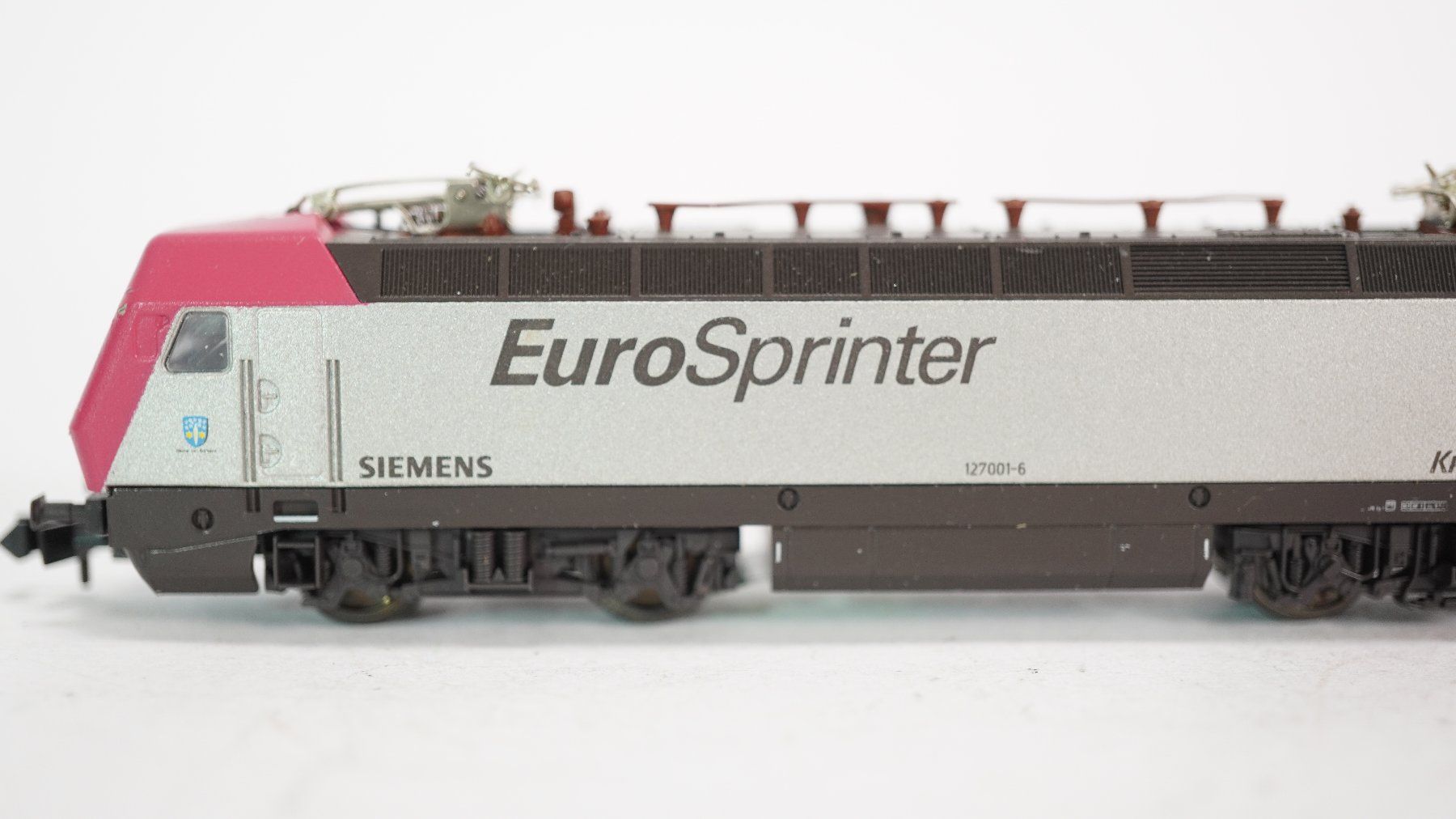 Trix Modellini di ferrovie: e37 Spur N Minitrix DB BR 127 EuroSprinter – Usato da Thun venduto da evinka_gmbh 9
