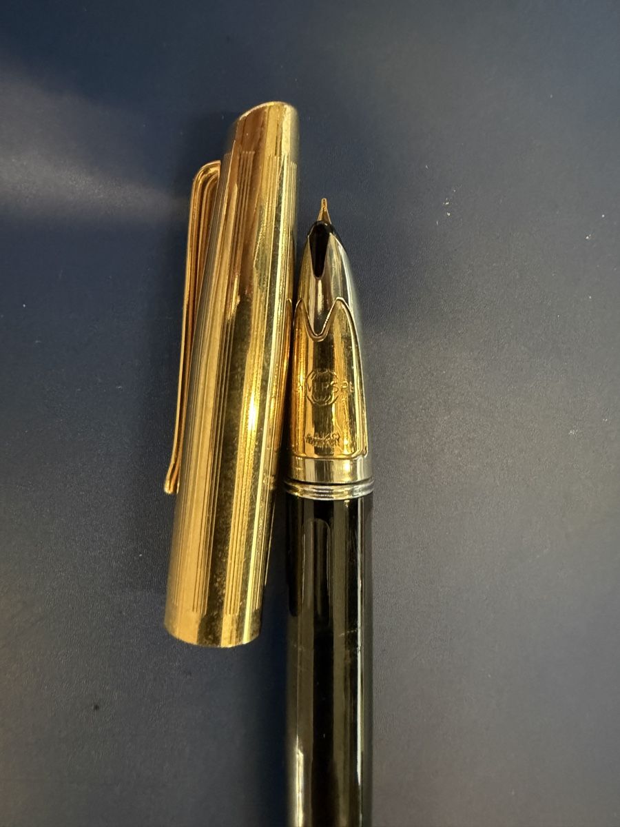 Penna & Evidenziatori: Füllfederhalter Giuliani Universal schwarz goldfeder – Usato da Strengelbach venduto da RaenAntikDesign
