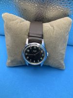 Heuer 33.6mm Militär Stahl Lederband Handaufzug ca.40 er