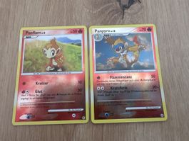 Panflam 76/130 & Panpyro 58/130 Reverse Holo – Pokémon Karte
