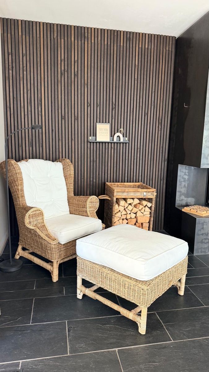 Riviera Maison Poltrone: Rattan-Sessel, -Hocker und -Beistelltisch – Usato da Udligenswil venduto da Francod 1