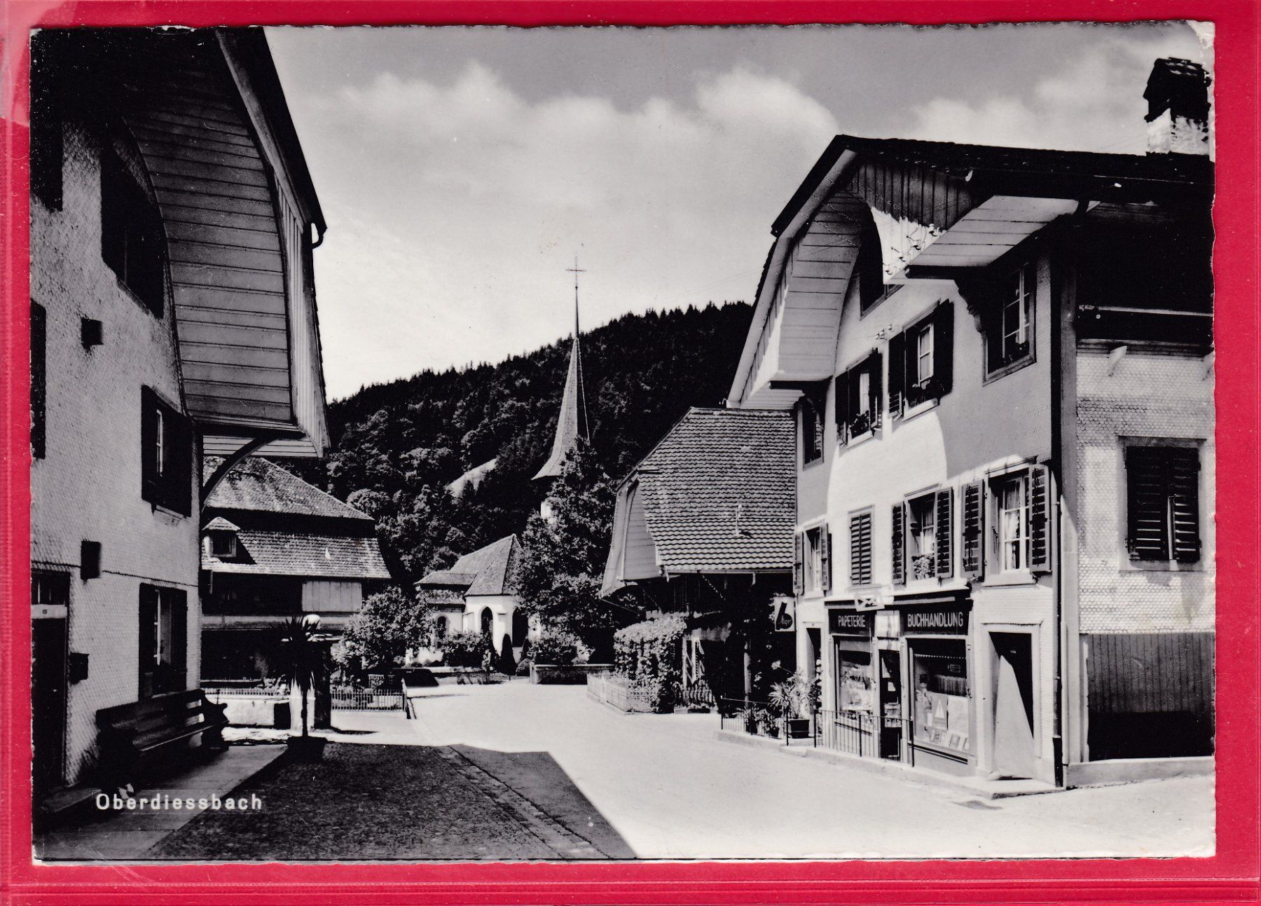 Cartes postales: OBERDIESSBACH, 3.8.1970 – D'occasion à Oberrieden par Gebirgsstelze