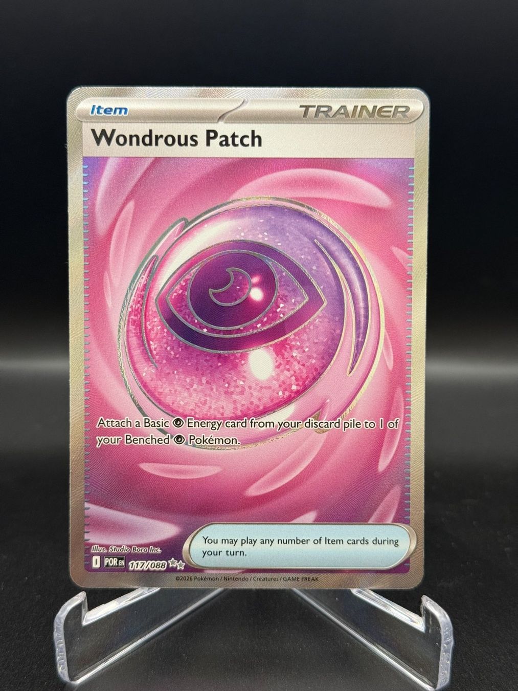 Pokémon Carte collezionabili: Wondrous Patch (POR 117) – Usato da Birmensdorf ZH venduto da SnorlaxMail
