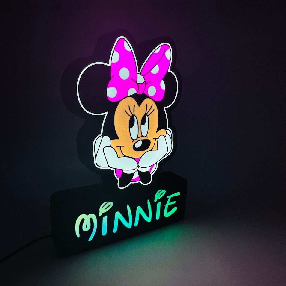 Lampade: Lightbox lumière led Minnie – Nuovo (secondo la descrizione) da Vicques venduto da PAMB3D 2