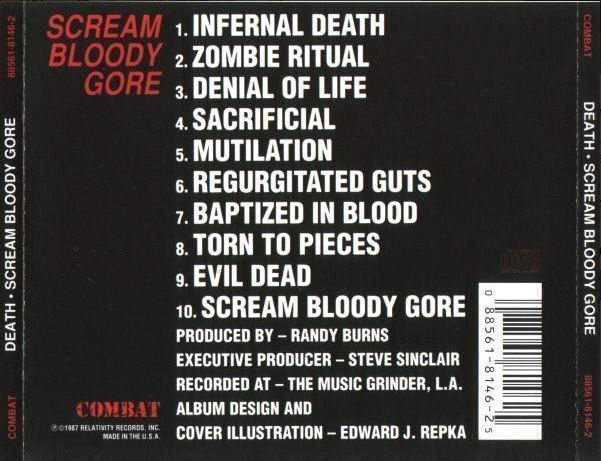 CD: Death - Scream bloody gore – Usato da St-Cergue venduto da VeganWarrior 2