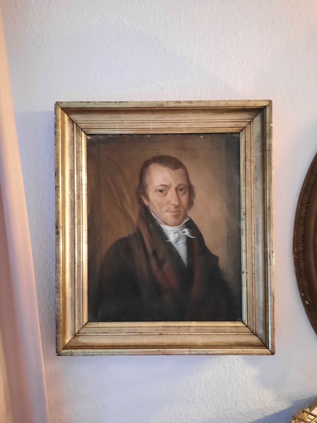 Dipinti: Gemälde Portrait antik um 1830 – Usato da Allschwil venduto da wini-james 4