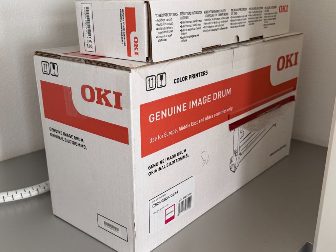Oki Stampanti: OKI C844 Farb Laserdrucker gebraucht – Usato da Wollerau venduto da ingo8832 3