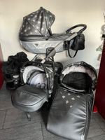 Poussette 3 en 1 Junama (nacelle, assise, coque), 2 isofix