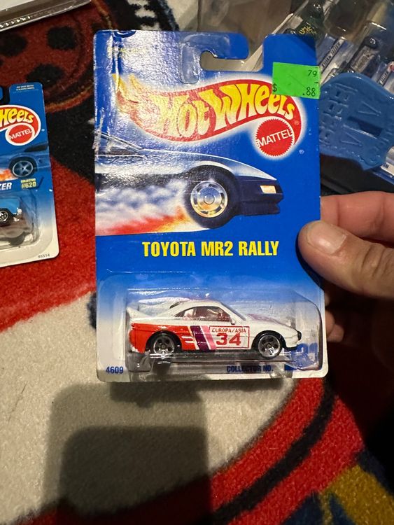 Hot Wheels 1999 1990 TOYOTA MR2 Viola 1086 VINTAGE MOLTO