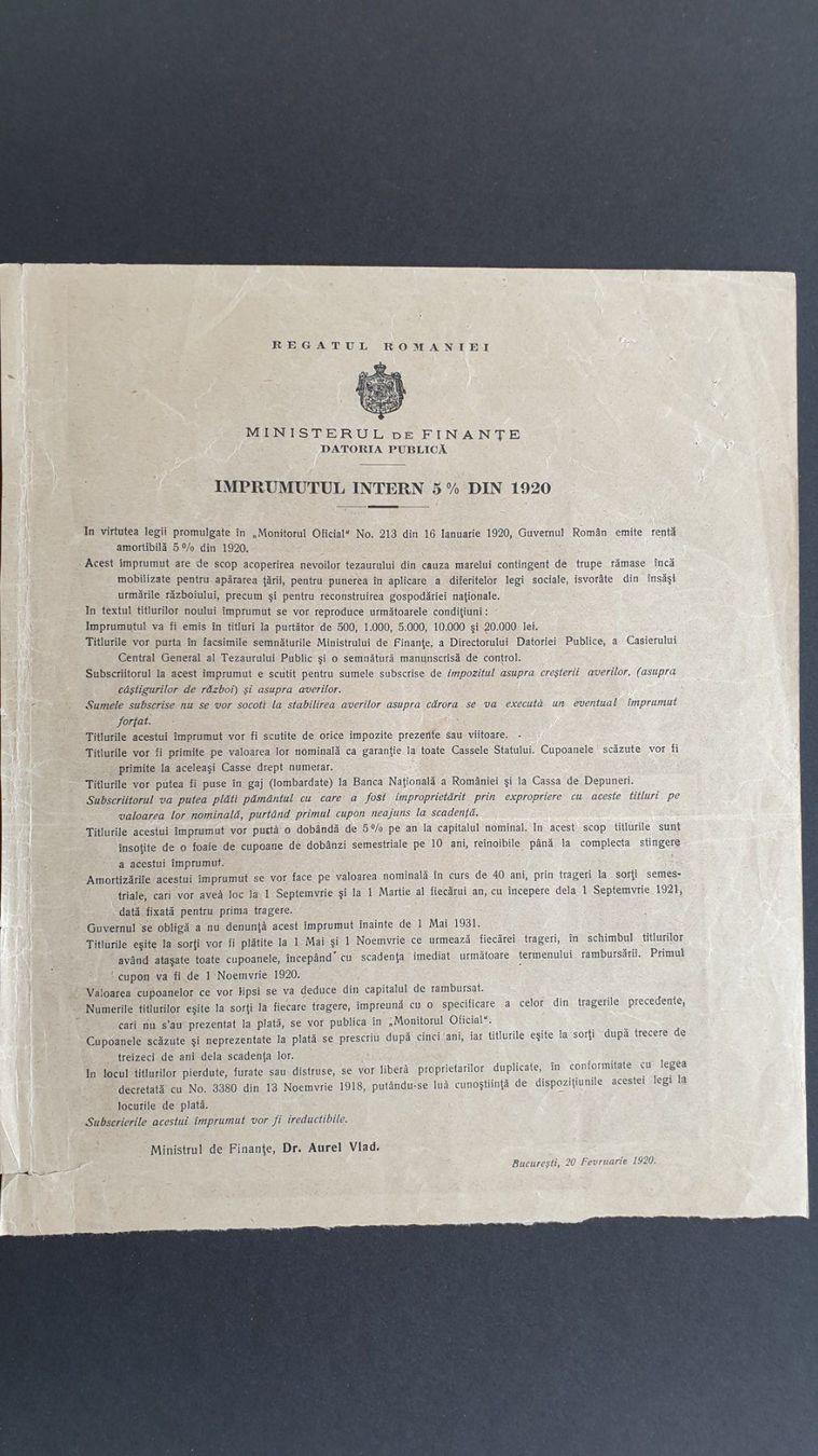 Documenti: Rumänien. – Usato da Goldach venduto da armando_r 6