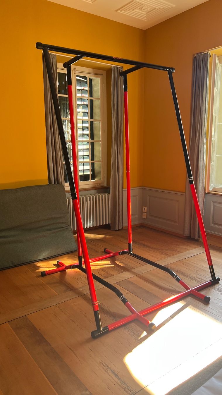 Hometrainer: Pull-up Mate 2 Klimmzugstange freistehend Dipstation – Usato da Zofingen venduto da J.Grossmann 2