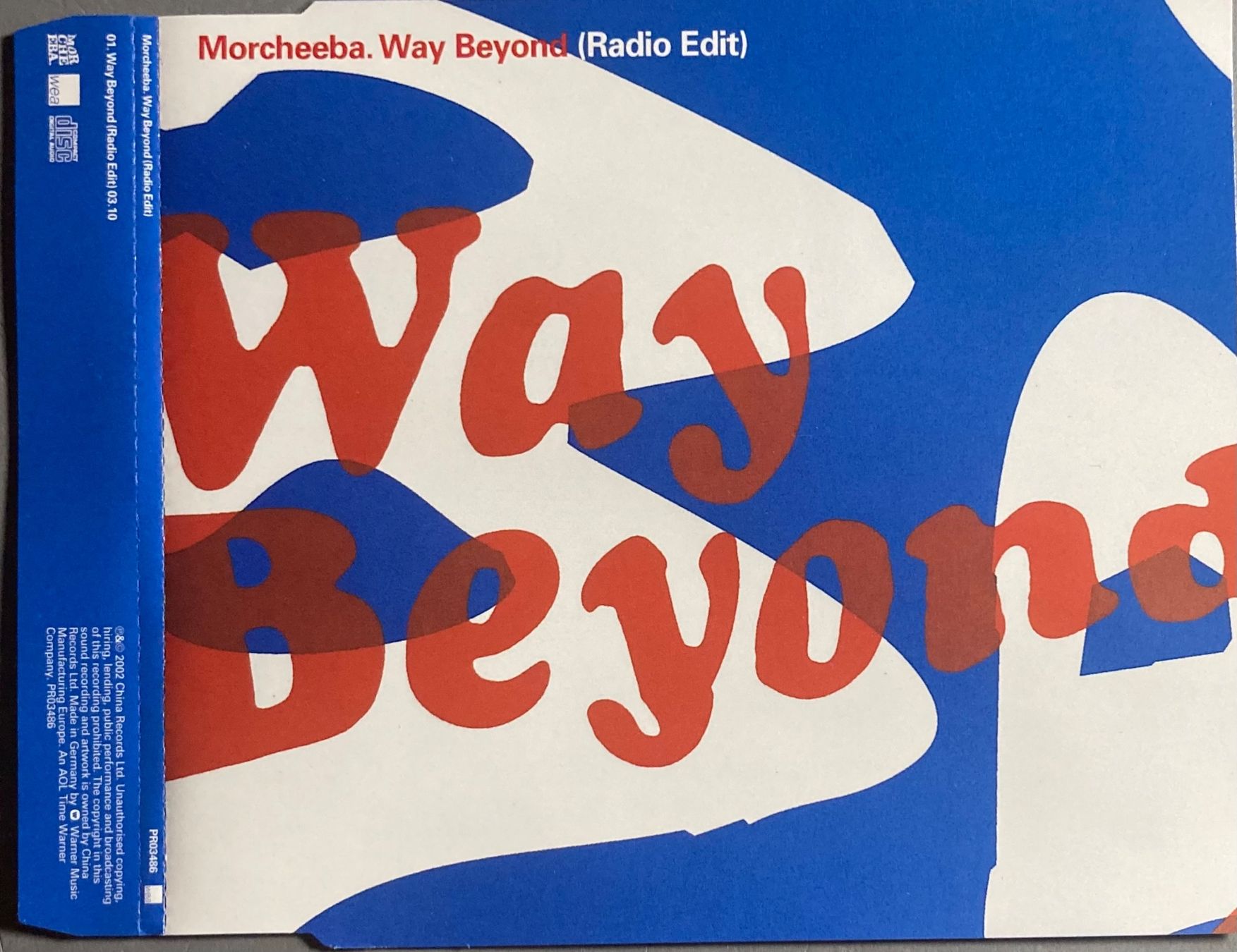 CD: MORCHEEBA - WAY BEYOND – Usato da Poliez-Pittet venduto da Newtown-Records