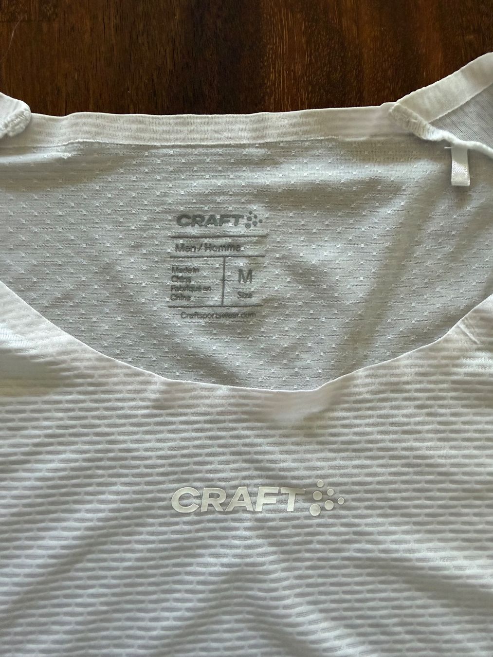 Craft Canottiere & Pantaloni: Craft Baselayer in weiss / transparent – Usato da Ennetbaden venduto da miboo 3