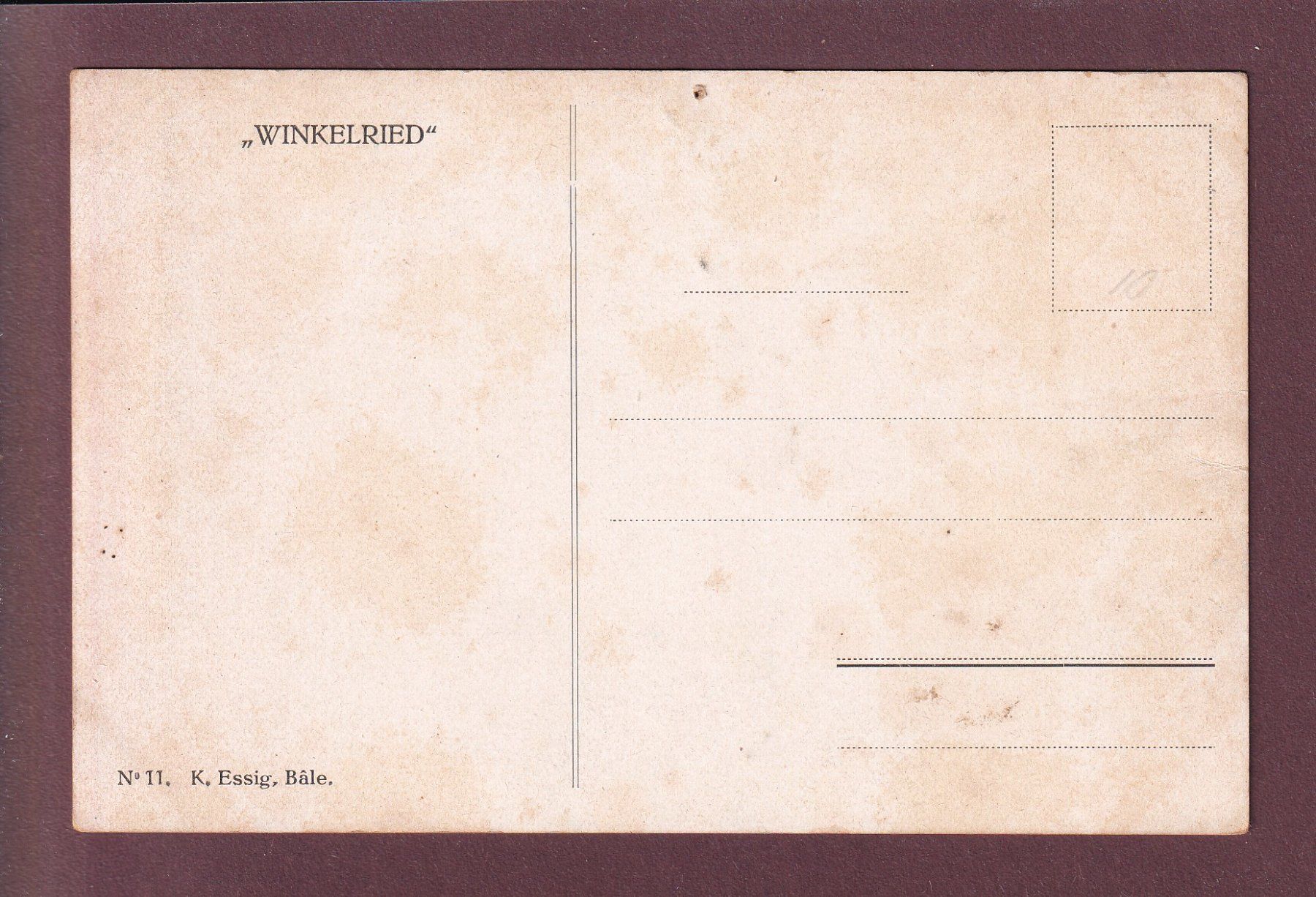 Cartoline postali: Stans WINKELRIED // Loch // – Usato da Pully venduto da nicecards 1