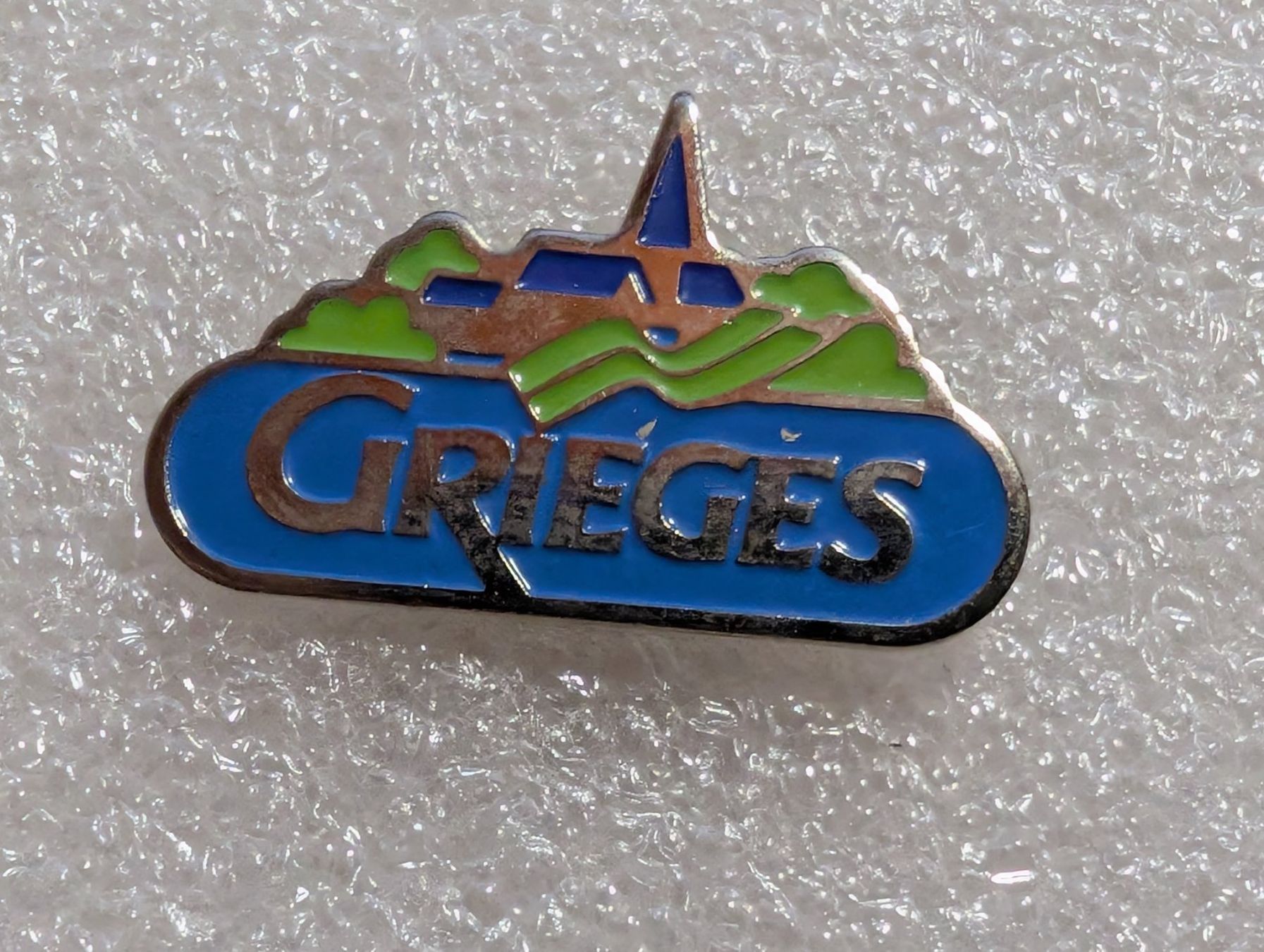 Placchette & Badge: Ansteckpin 203: Grieges – Usato da Oppligen venduto da Pin-Fall-Shop