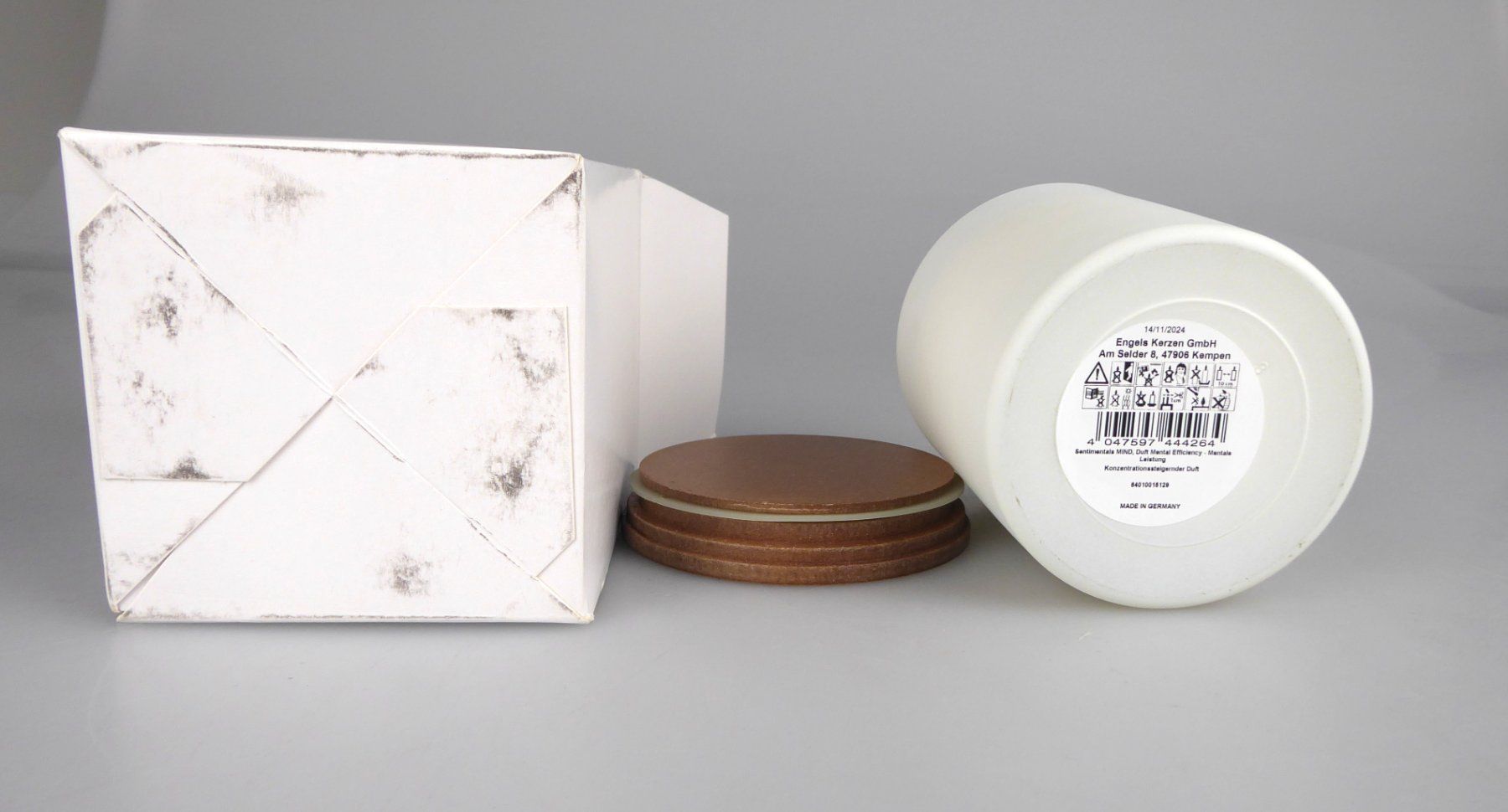 Candele: ENGELS Duftkerze Mental Efficiency weiss mit Box – Nuovo (secondo la descrizione) da Volketswil venduto da brockipfannenstil 4