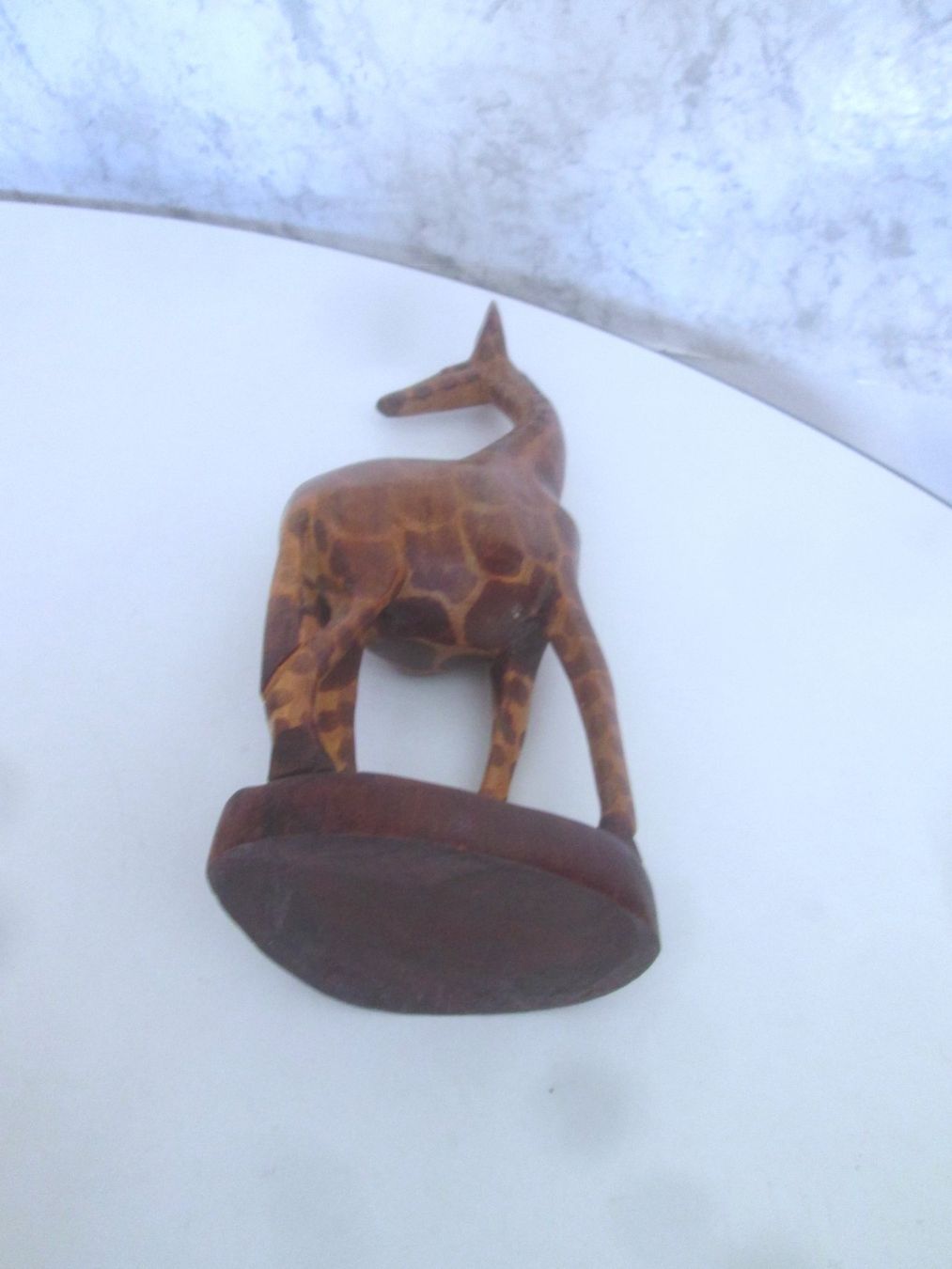 Sculture & Statue: Holzgiraffe – Usato da Sementina venduto da babucia 3