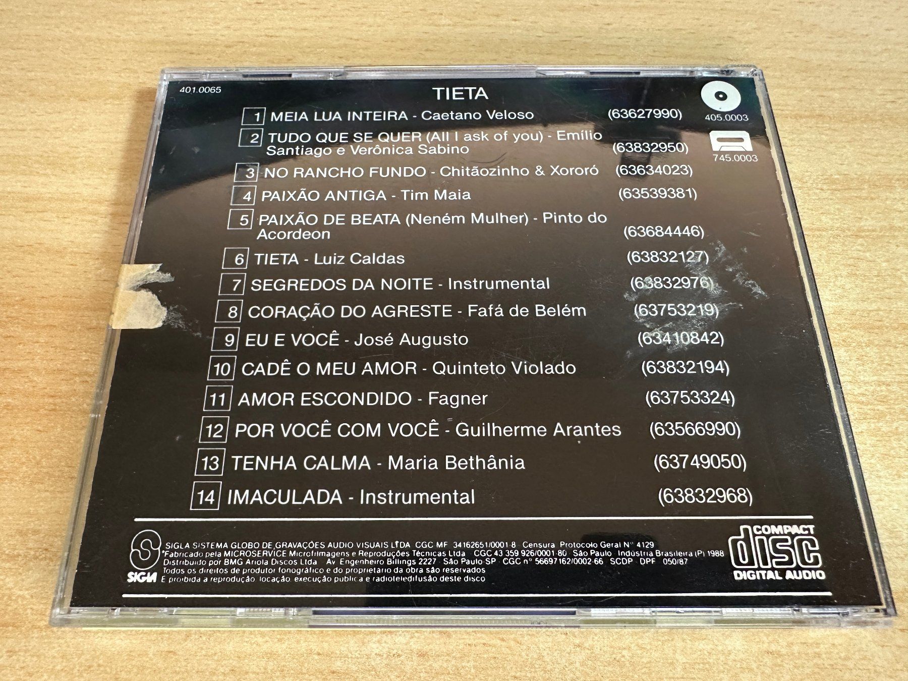 CD: L8 Various – Tieta – Usato da Rikon im Tösstal venduto da Alpenmutz 1