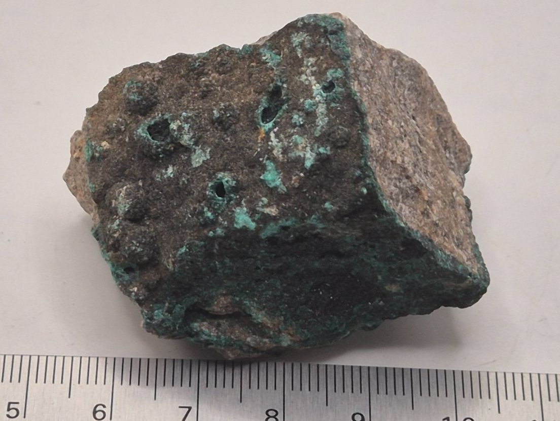 Minerali & Pietre curative: Pseudomalachit; Kitwe, Sambia (69) – Nuovo e nell'imballaggio originale da Winterthur venduto da LukasMineralienOase 1