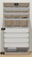 IKEA PAX Schrank mit Spiegeltüren -50%!