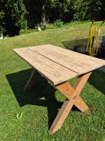 Antiker Scherentisch