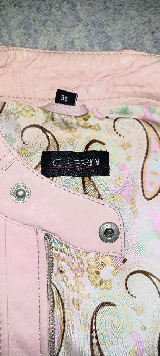 Jacken: CABRINI Lederjacke rosa Gr. 36, 100% Lammleder – Gebraucht aus Alpnach Dorf von jkp_k62jg 2