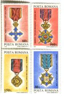 Briefmarken "Orden". Rumänien