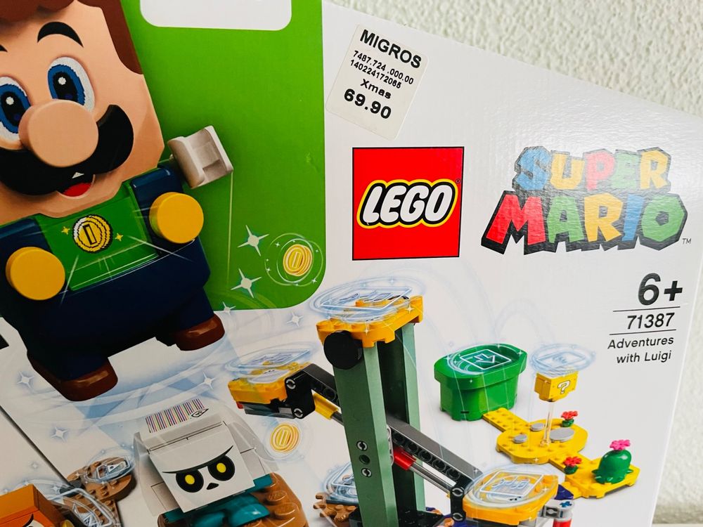 Starterset | Abenteuer NEU mit Luigi– Ricardo 71387 Mario LEGO Acheter sur Super