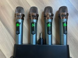 4 Karaoke Mikrofone
