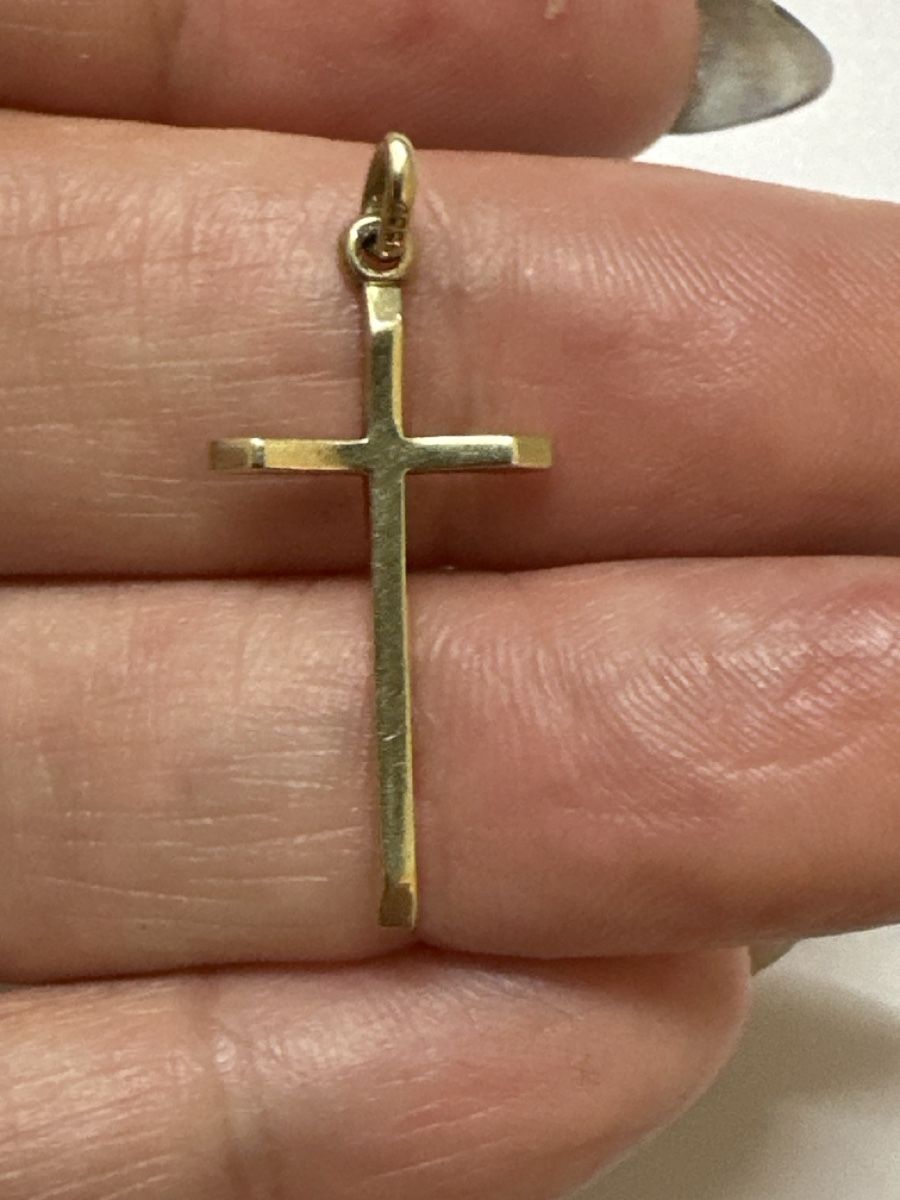 Ciondoli: Croix en or 14 carats – Usato da Montreux venduto da Pipo7878 1