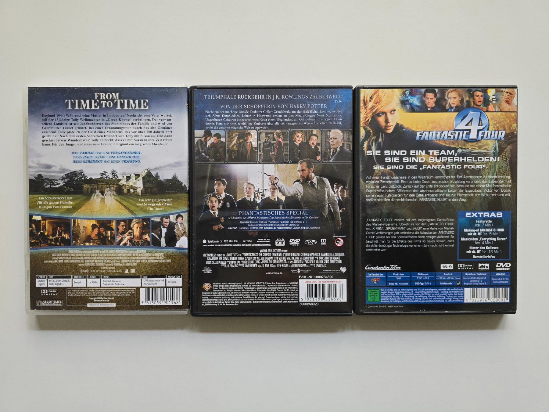 Tutti i DVDs: 3 DVD Fantasy/Superhelden – Usato da Dättlikon venduto da Wundertuete_ 1