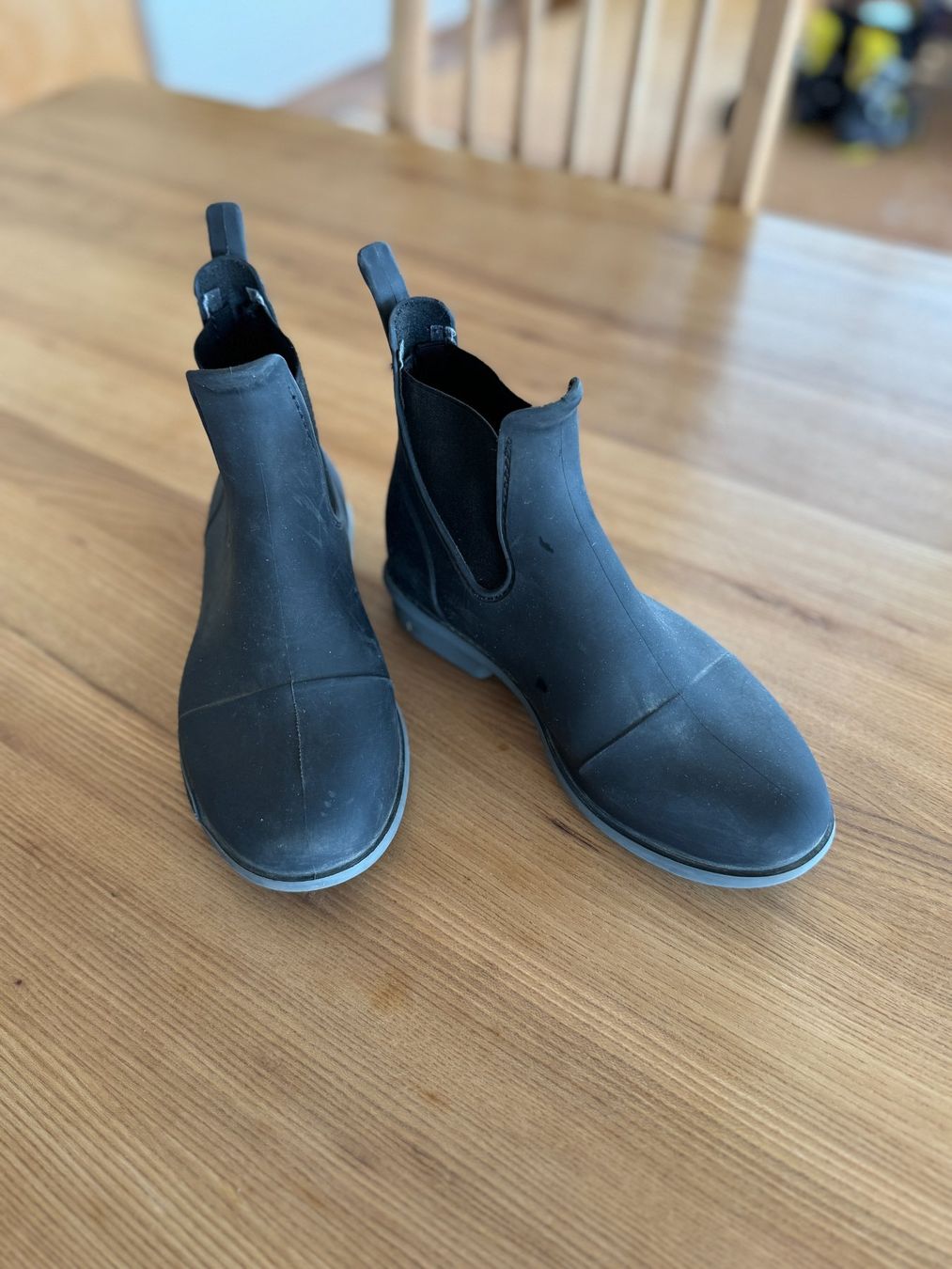Scarpe da donna: Schwarze Reit-Stiefeletten/Boots Gr. EU 35 – Usato da Baar venduto da Hpat 1